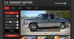 Desktop Screenshot of caramandtmotors.com